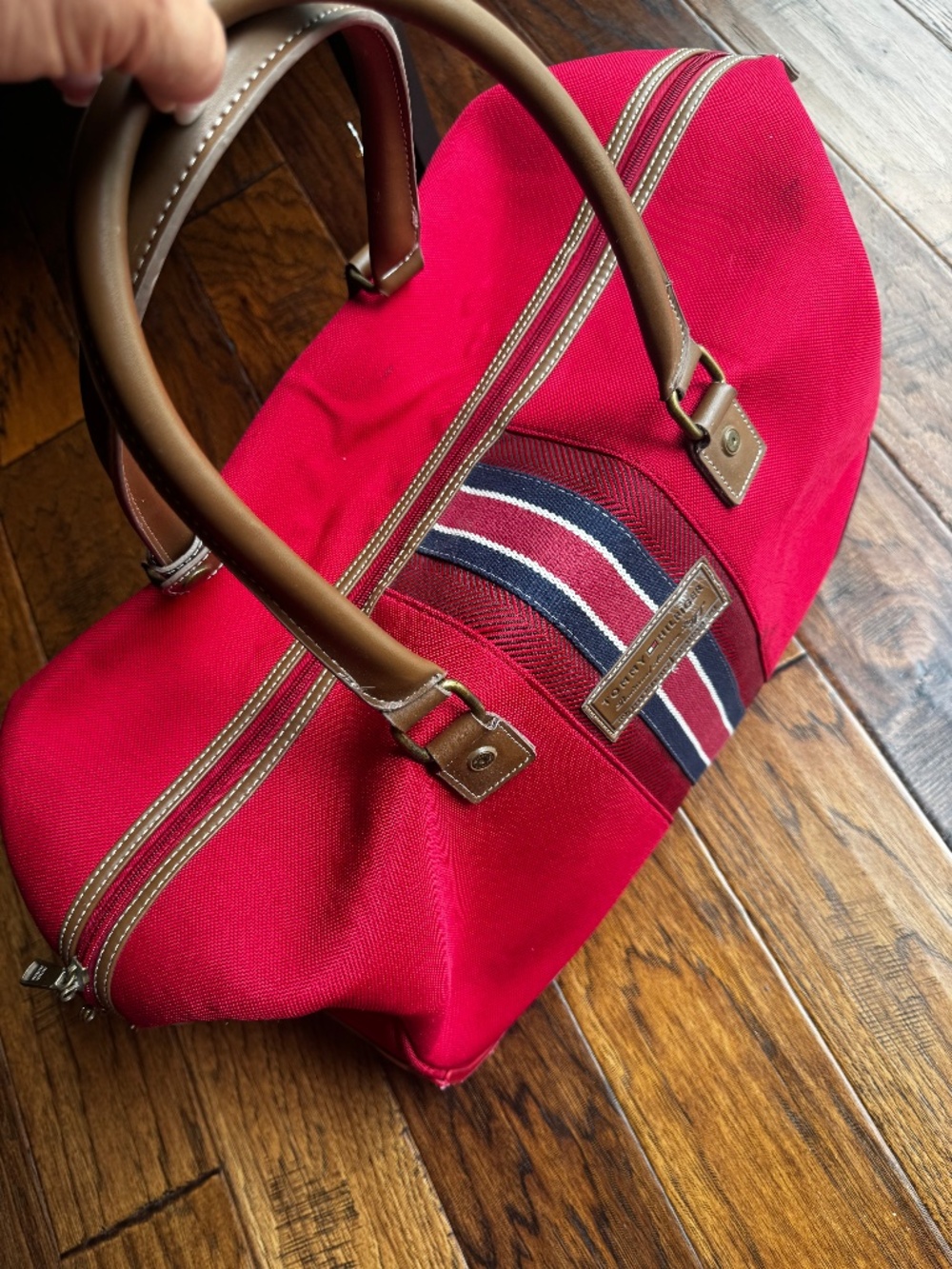 Tommy Hilfiger Santa Monica Rolling Canvas Travel Bag